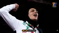 قاب خانوادگی | سلفی شهربانو منصوریان و همسرش