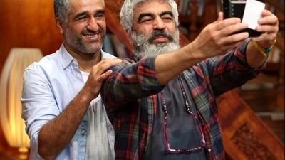 مهران مدیری وارد استخر شد!