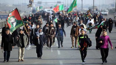 شور حسینی در حرم سیدالشهدا (ع) + فیلم