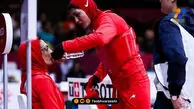 پیاده روی و علم کشی سهیلا و شهربانو منصوریان از نجف تا کربلا