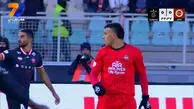 موقعیت از دست رفته حسین زاده مقابل دروازه پرسپولیس
