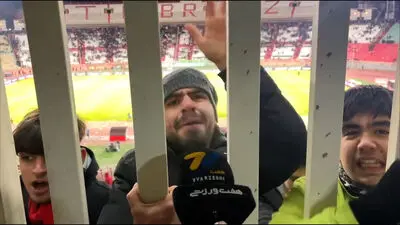 سنگ تمام قرمزها برای کاپیتان؛ تعظیم کنعانی مقابل هواداران پرسپولیس!
