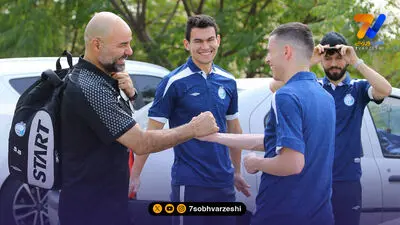 پوستر جالب استقلال برای اولین تقابل آسیایی