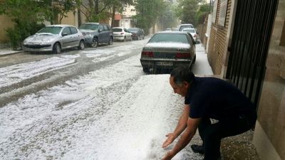 بارش برف و باران در روز عید؛ تهران بارانی می‌شود