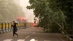 هشدار احتمال وقوع طوفان در تهران