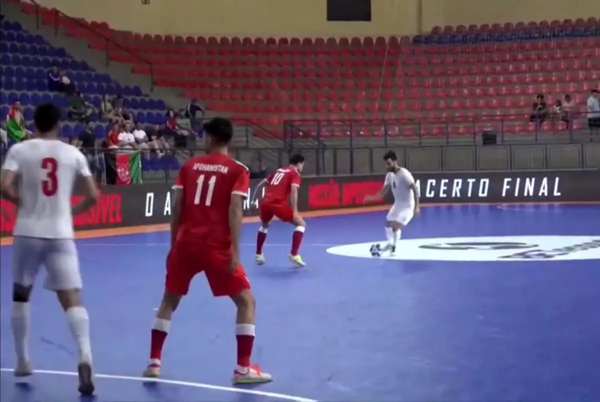 فیلم خلاصه بازی فوتسال افغانستان و ایران در تورنمنت برزیل