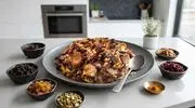 چگونه رب پلو شیرازی با مرغ، گردو و رب انار درست کنیم؟