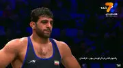 هادی ساروی با شکست حریف سوئدی مدال برنز 97 کیلوگرم را بر گردن آویخت