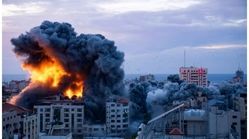 ببینید | تصاویر تازه از انفجار ساختمان مسکونی در دمشق