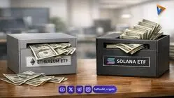  خروج ۱۴۱ میلیون دلار از ETFهای اتریوم؛ ورود سرمایه به سولانا