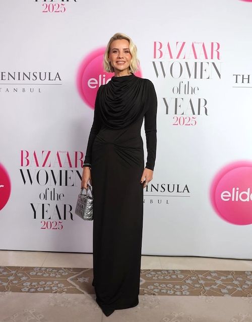 بازیگران ترک در مراسم زن سال