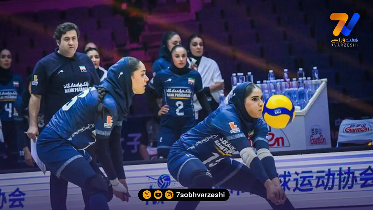 والیبال زنان ایران چهارم آسیا شد