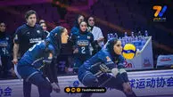 والیبال زنان ایران چهارم آسیا شد