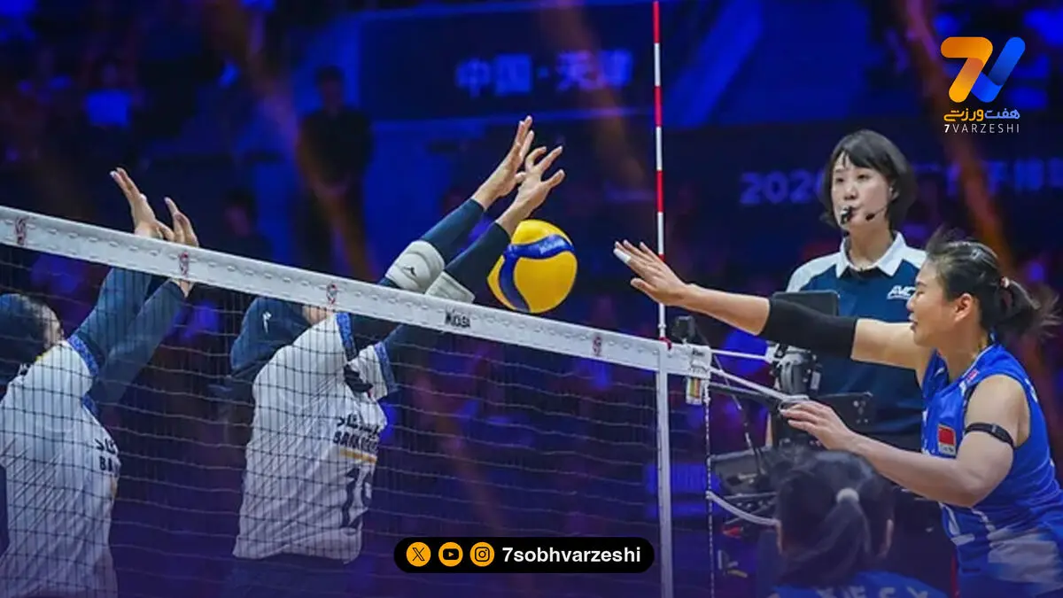 شکست والیبال ایران برابر چین در قهرمانی آسیا