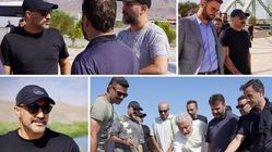 محسن تنابنده و تیم بازیگران پایتخت در منطقه آزاد ارس؛ آیا فصل جدید «پایتخت» اینجا ساخته می‌شود؟