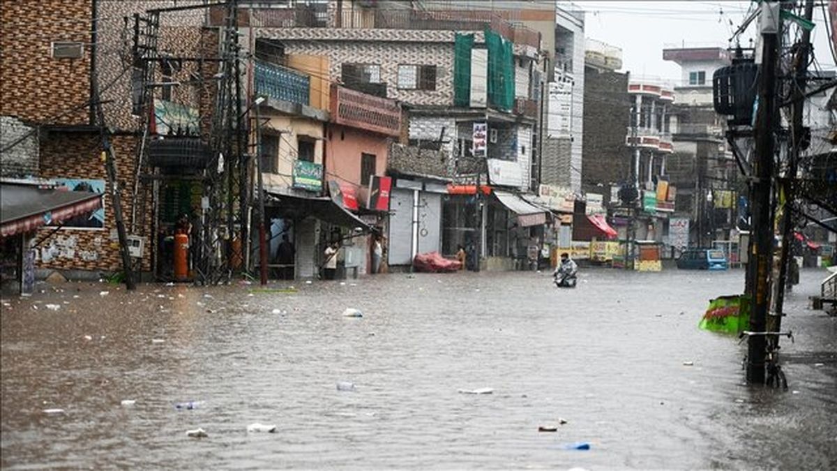 سیل در شمال پاکستان ۱۸ کشته و مفقود برجای گذاشت
