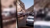 اولین تصویر از واژگونی مرگبار اتوبوس با ۲۱ کشته