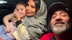 شوخی بامزه هانا با پدرش مهران غفوریان + عکس