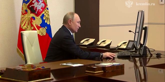پیروزی پوتین در انتخابات ریاست‌جمهوری روسیه قطعی شد + تصویر