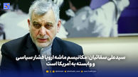 سیدعلی سقائیان: مکانیسم ماشه اروپا فشار سیاسی و وابسته به آمریکا است