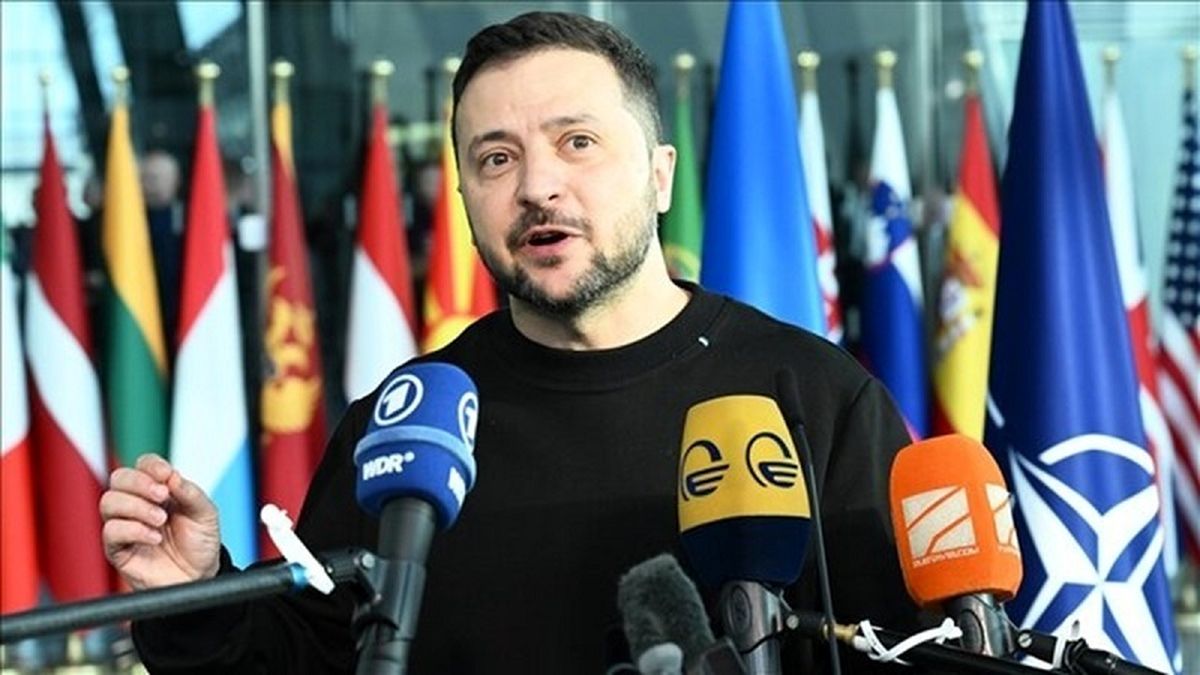بیوگرافی زلنسکی و همسر زیبایش اولنا+ فرزندان