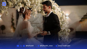 سوپرایز تولد لوکس  رضا شکاری برای همسر روسی‌اش روی قایق