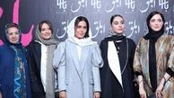 تغییر چهره بهنوش طباطبایی و ترلان پروانه در پشت صحنه سریال «سووشون» + عکس