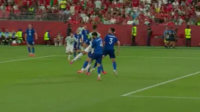 خلاصه بازی فرانسه 2 - مراکش 0