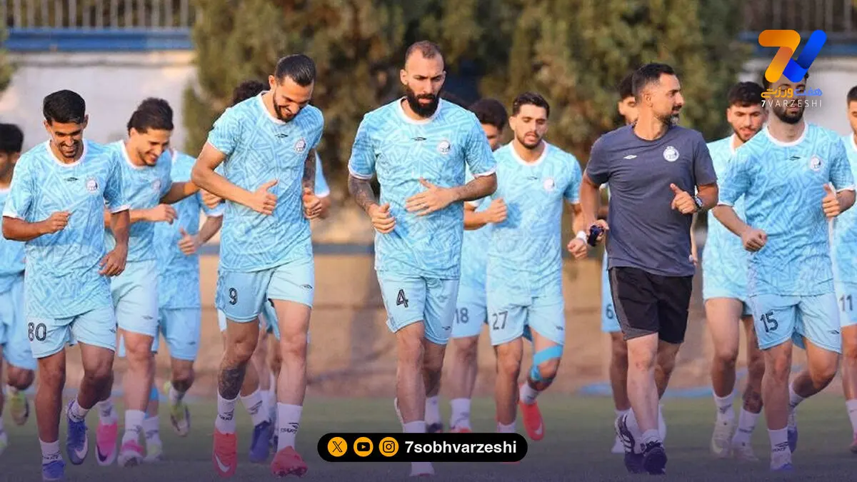 گزارش تصویری از تمرین امروز استقلال