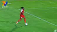 گل دوم پرسپولیس به ملوان توسط بیفوما