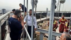 سقوط مرگبار کلایمر در برج 21 طبقه ولیعصر 