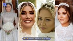 کارت عروسی متین ستوده و کامران تفتی، محمدرضا گلزار و آیسان آقاخانی ،محمدنادری و الناز خانوم و بهاره رهنما و حاجی