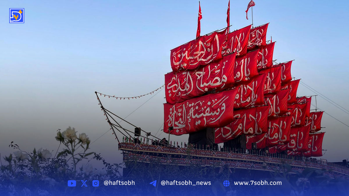 قاب امروز| آمادهسازی کشتی سفینه النجاه در میدان آزادی