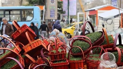  چیدمان سفره هفت سین خانه مونا کرمی بازیگر سریال «مرهم» + فیلم