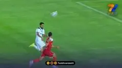  ارسال کنعانی و گل به خودی ملوان مقابل پرسپولیس