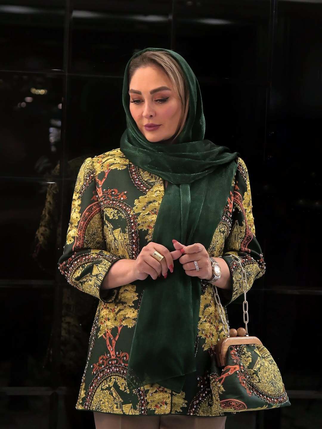 تیپ مجلل الهام حمیدی