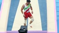 مهدی الفتی حرکتی جدید در مسابقات ژیمناستیک قهرمانی آسیا و صعود به فینال ثبت کرد