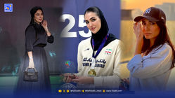 قاب امروز| ‌طلای ریحانه، بدنسازی رز رضوی و آذین، عکس پاییزی سمیرا و ‌شیدا