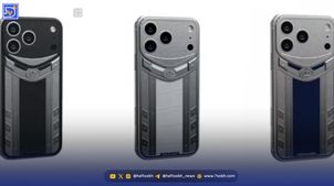 رونمایی از آیفون لوکس با طلای ۲۴ عیار و چرم کروکودیل