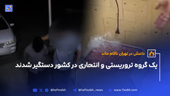 یک گروه تروریستی و انتحاری در کشور دستگیر شدند
