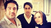 مهدی امینی‌خواه و همسرش در یک مراسم + عکس