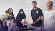 آریا یوسفی به دیدار خانواده شهید سید مرتضی طباطبایی رفت