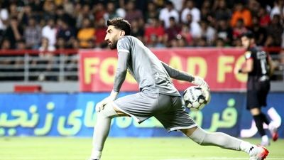 رونمایی از جانشین بیرانوند در تمرین پرسپولیس + عکس