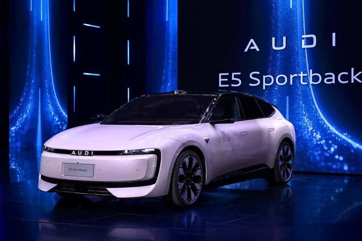 خودرو برقی E5 Sportback با برد ۷۷۰ کیلومتر معرفی شد؛ چینیترین آئودی دنیا