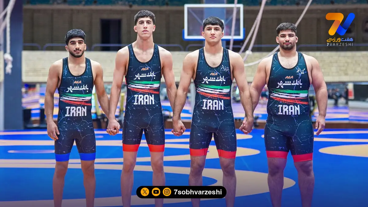 ۳ مدال برنز برای ایران در چهار وزن نخست کشتی فرنگی جوانان جهان