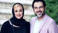 عکس عاشقانه و جذاب کوروش تهامی با همسرش؛ درخشش این زوج در یک مکان بسیار زیبا