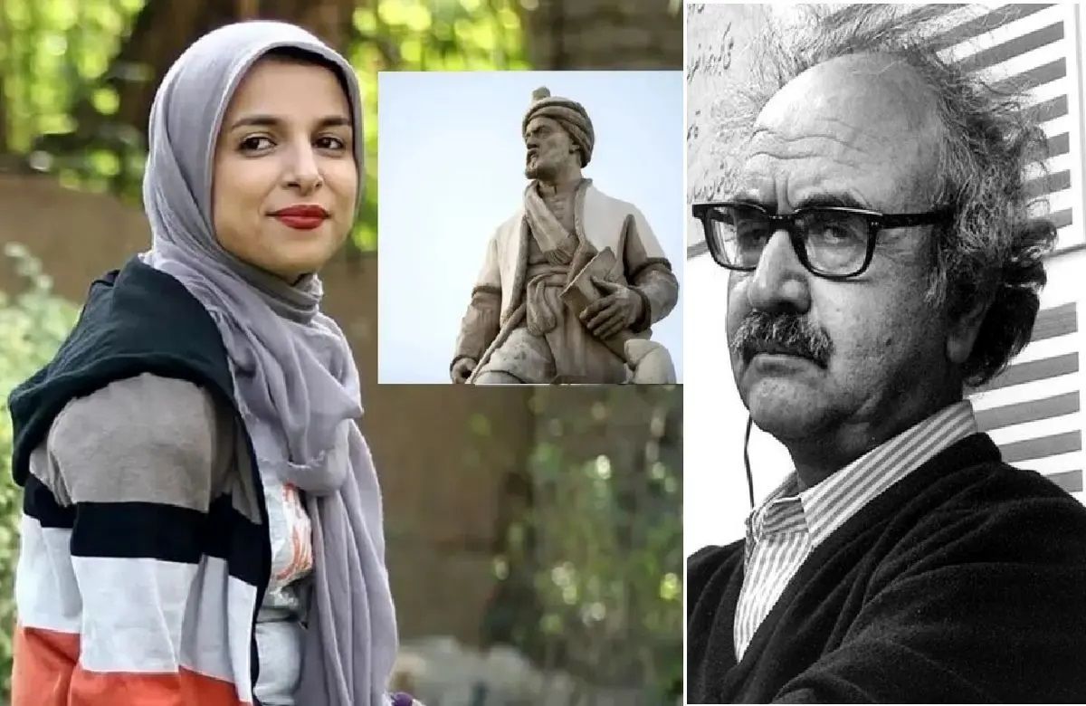 استاد شفیعی کدکنی زینب موسوی رو شست گذاشت کنار!! + عکس