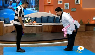 جنجال جدید مجری هتاک به استقلال؛ تمسخر تکواندو با ربان صورتی!