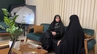 دختر پزشکیان در خانه سردار شهید حاجی‌زاده + تصاویر