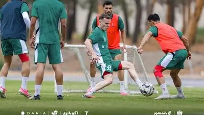 گزارش تصویری از تمرین امروز پرسپولیس با بازگشت کاپیتان!
